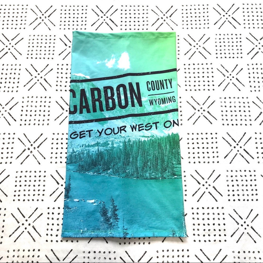 GET YOUR WEST ON NECK GAITER